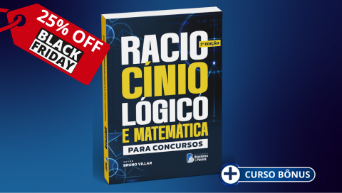 LIVRO: Raciocínio Lógico e Matemática para Concursos (2ª edição) + Curso Bônus