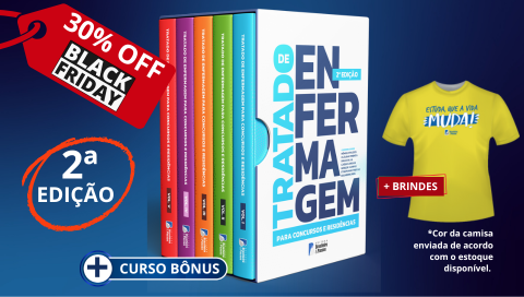 LIVRO: Novo Tratado de Enfermagem para Concursos e Residências (2ª edição) Ampliada e Atualizada